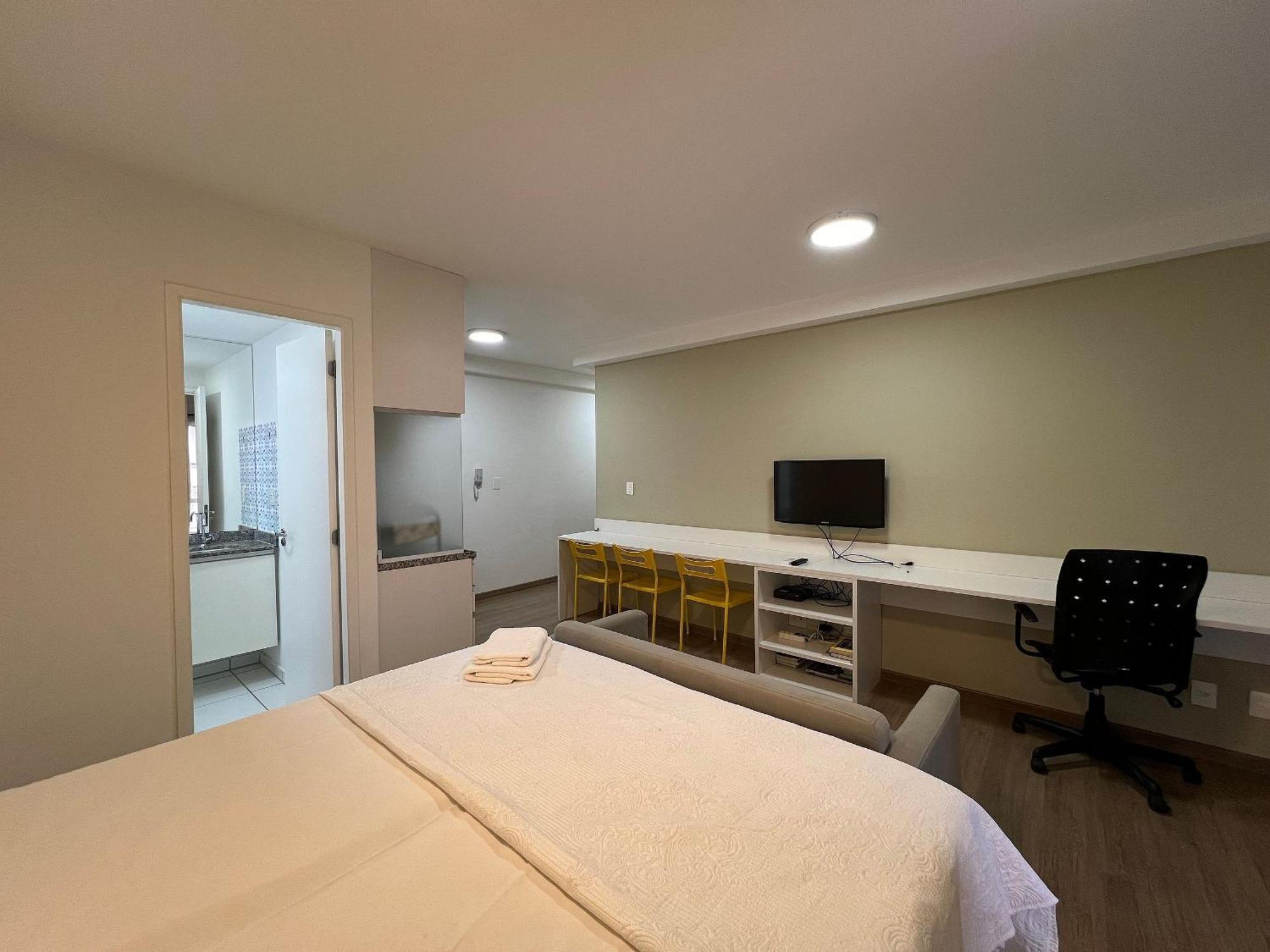 Apartamento Encantador Bento Freitas Ac/wf Cama Queen São Paulo